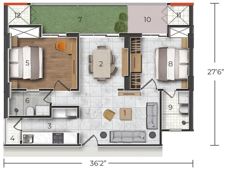 2 BHK