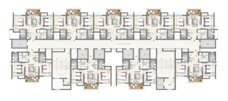 Floor Plan - Tower 1
