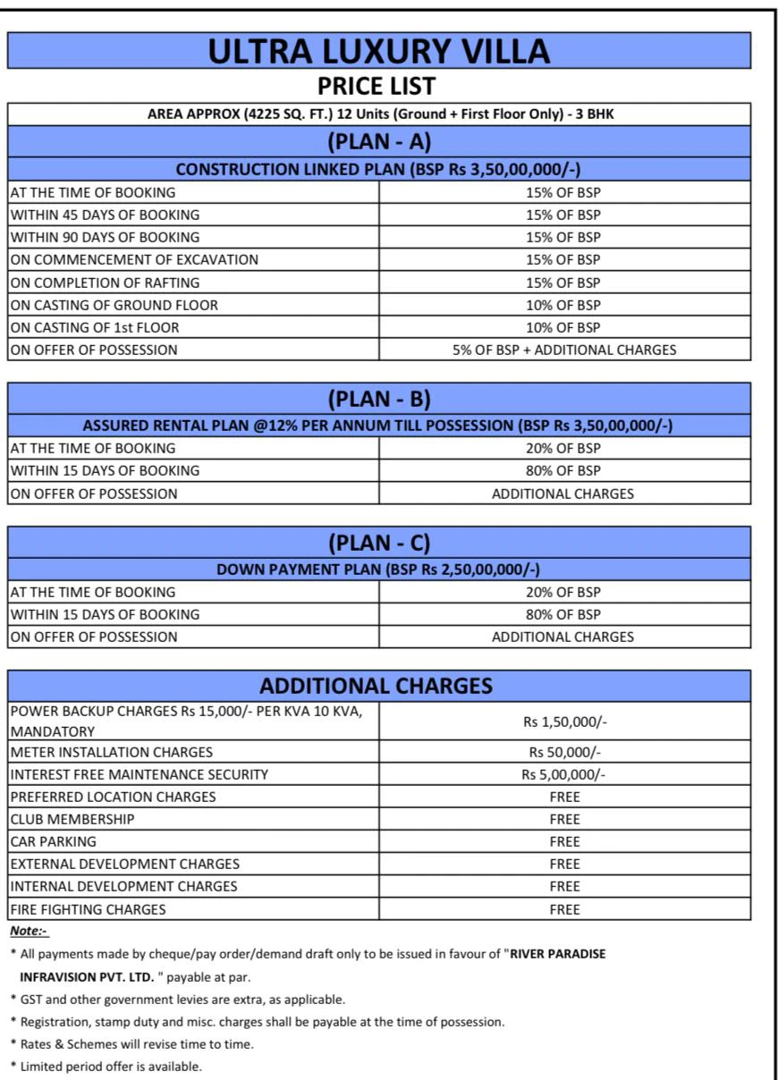 Payment Plan